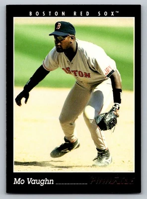 1993 Pinnacle #189 Mo Vaughn Boston Red Sox - Image 1 of 2