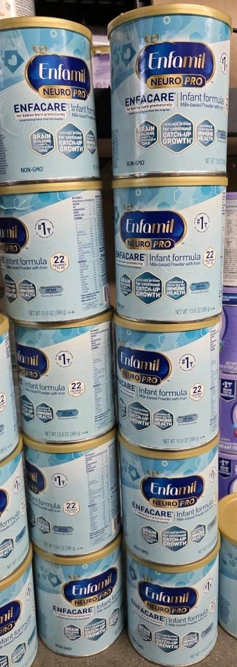 ENFAMIL NEUROPRO ENFFACARE 13,6 OZ POLVO - 10 LATAS POR ESTUCHE caducado 31/01/2026+ Foto 1 de 1