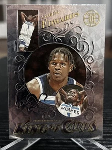 2021-22 Panini Illusions #13 Anthony Edwards Rey de las Cartas - Imagen 1 de 7