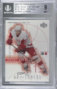 2001-02 Challenge for the Cup /1000 Pavel Datsyuk #105 BGS 9 MINT Rookie RC HOF - Picture 1 of 3