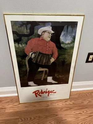 George Rodrigue " My White Boots " Limited Edition Print Signed & Numbered /300 - Image 1 of 4