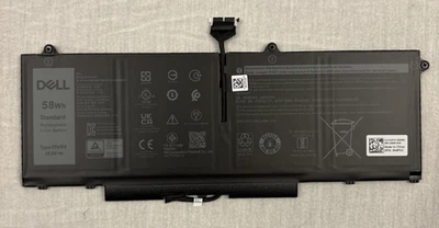Dell OEM 07KRV Battery 58W Latitude 5430 5530 7430 7530 Precision 3570 Excellent - Image 1 of 4