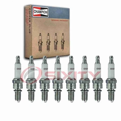 8 pc Champion Spark Plugs for 2005-2007 Maserati GranSport 4.2L V8 Ignition ia - Image 1 of 4