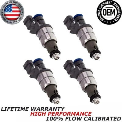 Inyectores de combustible Siemens OEM 4X para Chevrolet Classic Oldsmobile Alero 00-05 2,2 L Foto 1 de 4