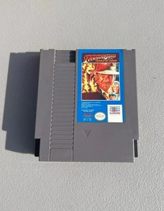 Indiana Jones Temple of Doom NES Spiel Cartridge getestet - Bild 1 von 2