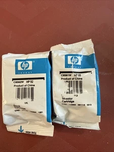 Cartucho de tinta original HP 92 HP 93 2PK para Deskjet 5420 5440 D4145 caja abierta - Imagen 1 de 2