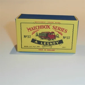 Matchbox Lesney 37 b Coca-Cola Lorry C Style Repro Box - Picture 1 of 4