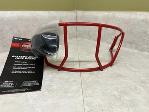 Rawlings Batter's Helm Gesichtsschutz Baseball Softball rot BBYWG - Bild 1 von 4