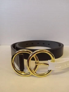 TIME & TRU DOUBLE CIRCLE BUCKLE BELT SIZE 3XL LENGTH 50 1/2 - Picture 1 of 5