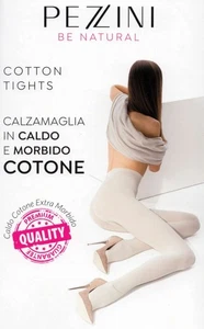 Collant donna in cotone caldo pesante Pezzini DCL-Cotton - Picture 1 of 2