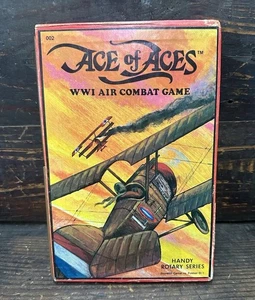 Ace Of Aces WW1 Air Combat Game Hand Rotary Series 1980 Complete - Picture 1 of 24