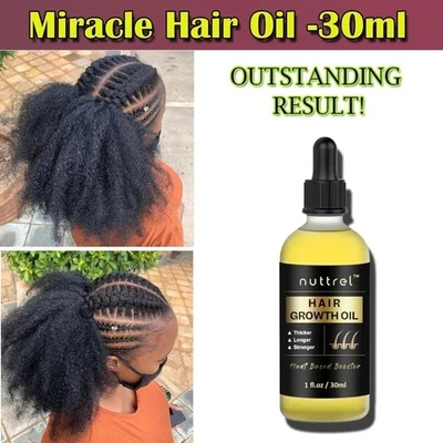 Fast Hair Regrowth Serum with Organic Herbs and Natural Vitamins for Women & Men - Image 1 of 4