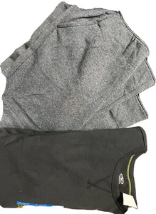 Younger Boys Black Fleece Crew Sweatshirt XXL (18) And Pants New Item #3 - Picture 1 of 8