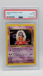 1999 Pokemon Base Set Jynx 31/102 PSA 6! Ink Dot Error! - Picture 1 of 3