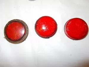49 50 51 olds rear reflector brake light lens reflector tail light rocket 88 gm - Picture 1 of 2