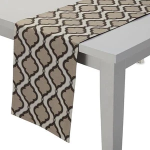 Essential Home Trellis  Table Runner 13x72 in  - Picture 1 of 3
