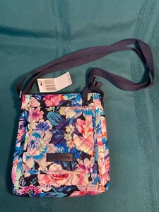 VERA BRADLEY Garden Grove Iconic RFID Mini Hipster Crossbody Purse Bag NEW NWT - Picture 1 of 20