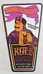 ROGUE Ales ~ "XS Imperial Stout" Beer Tap Handle Sticker > Collector - Man Cave - Picture 1 of 2