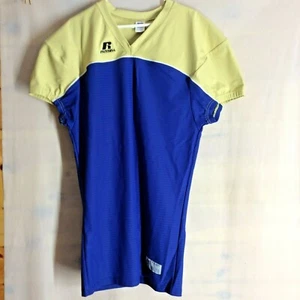 De colección. Camiseta deportiva de béisbol atlética Russell amarilla y azul hecha en EE. UU. talla L WPL7232 - Imagen 1 de 12