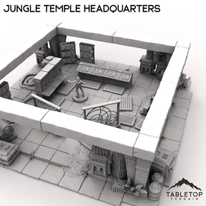 Cuartel General del Templo de la Selva - Compatible con Star Wars Legion Shatterpoint - Imagen 1 de 7