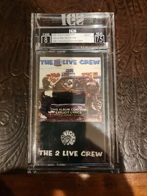 The 2 Live Crew S/T Sealed Graded 8/7.5 Cassette IGS We Are Luke Records 1986 - Image 1 of 4