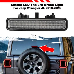 Clear LED High-Level The 3rd Brake Light Lamp For Jeep Wrangler JL 2018-2024 - Picture 1 of 7