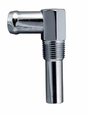 New! 1965 - 1973 Ford MUSTANG Hot Water Elbow Heater Hose At Manifold V8 Chrome - Image 1 of 4