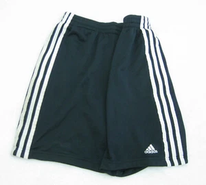 ADIDAS Boy's (Size Medium) Navy Blue Athletic Shorts Gym Fitness Sport 3-Stripes - Picture 1 of 4