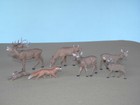 7 MASSETIERE WILDTIERE Austria Lineol Elastolin Hausser Pfeiffer Wien Tiple Topl