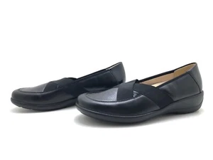 Goldkrone Damen Halbschuhe Ballerina Slipper Freizeitschuh Komfortschuh Schwarz - Bild 1 von 4