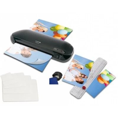 Olympia 4in1 Laminierset Laminiergerät A230 Plus mit Trimmer Folien Eckenrunder