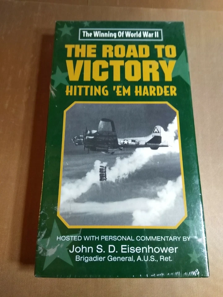 The Road To Victory Hitting 'em Harder (VHS 1995) The Winning of World War II - Image 1 of 3