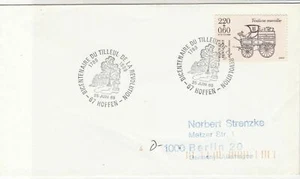 France 1989 Bicentennary of Revolution Slogan Cancels Wagon Stamp Cover Rf 31638 - Picture 1 of 2