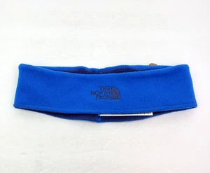 The North Face Glacier Kid Sz M Optic Blue Fleece Reversible Headband Ear Band - Picture 1 of 6