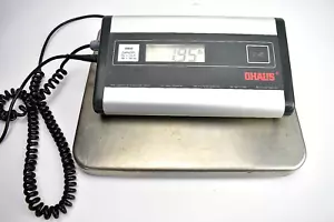 OHAUS DS10 ELECTRONIC DIGITAL BENCH SCALE - 100 lb x 0.05 lb (50 kg x 0.02 ) - Picture 1 of 6