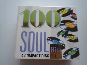 100 SOUL HITS - VARIOUS ARTIST 4XNM CDS BOX SET EU - Picture 1 of 13