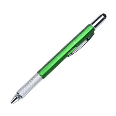 Multifunction 6in1 Screen Stylus Ballpoint Pen + Ruler Screwdriver Tool - Image 1 of 4