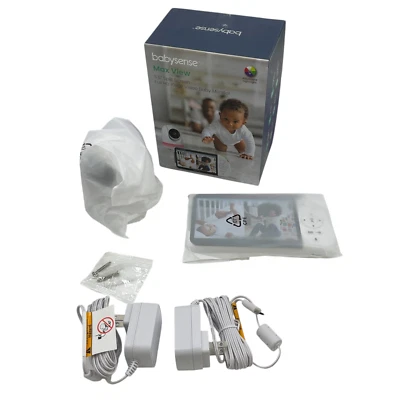 Monitor de bebé Babysense 5,5” 1080p Full HD pantalla dividida vista máxima+1 #NO7949 Foto 1 de 4