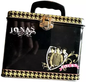 Jonas Brothers Metal Tin Case - Vintage Collectible - Music Memorabilia - Picture 1 of 2