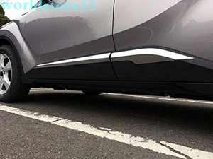 For 2016-2022 Toyota C-HR Chrome Body Side Door Molding Line Cover Trim Decor - Bild 1 von 8