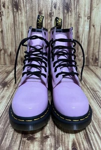 Dr. Martens 1460 Pink Patent Leather Boots - Picture 1 of 6