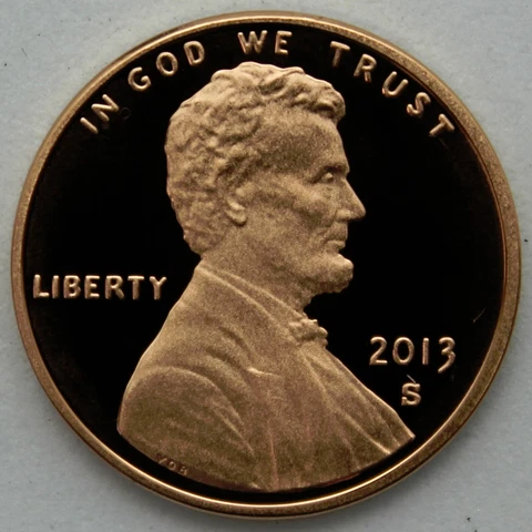 2013-S Proof Lincoln Cent Cover