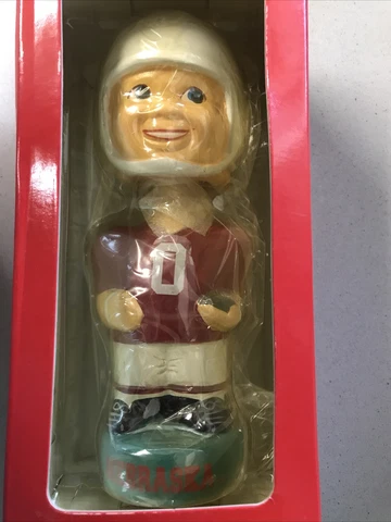 NEBRASKA FOOTBALL BOBBLEHEAD CORNHUSKERS NIB Cover