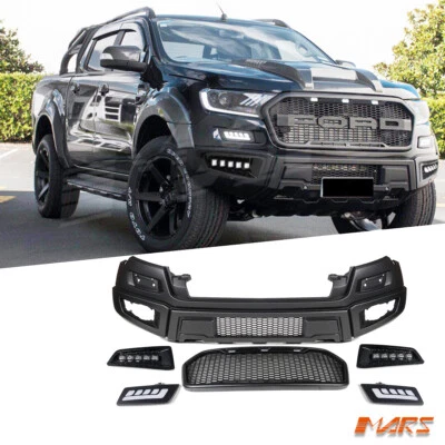 Raptor Style Bumper bar & Grill for Ford Ranger UTE PX 15-21 & WildTrack BodyKit - image 1 of 4