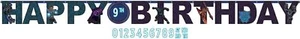 Black Panther Wakanda Forever Marvel Birthday Party Decoration Letter Banner - Picture 1 of 1