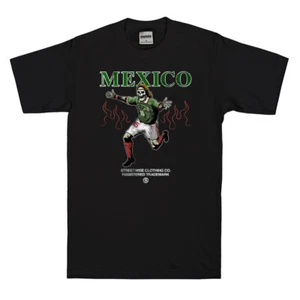 Streetwise Matador T-Shirt - schwarz kurzärmlig Herren T-Shirt Mexiko - Bild 1 von 1