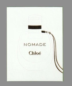 Carte publicitaire - advertising card - Nomade de Chloé - Foto 1 di 1