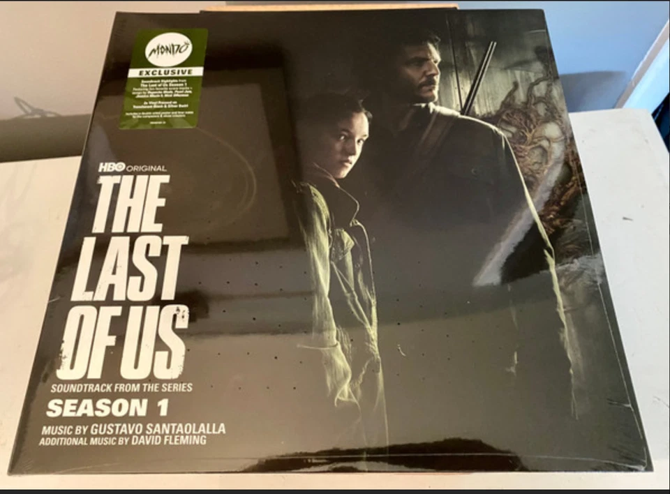 THE LAST OF US Season 1 OST 2x LP Vinyl Splatter Black & Silver Swirl NEW MONDO - Image 1 of 1