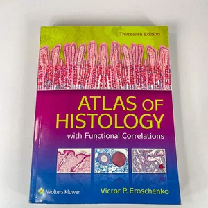Atlas of Histology with Functional - Paperback, by Eroschenko PhD Victor Good - Imagen 1 de 9