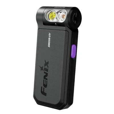 Fenix SW05R UV White & UV LED Multipurpose Clip Torch - Image 1 of 4